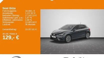 Gebraucht Seat Ibiza Style 116 PS (85 kW) 2024 Grau Kleinwagen