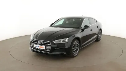 Gebraucht Audi A5 Sportback Sport 150 PS (110 kW) 2018 Schwarz Kleinwagen
