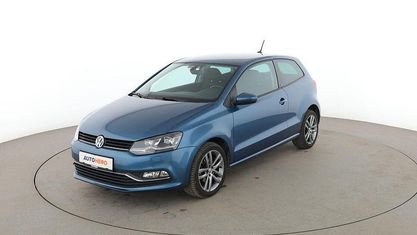 Käytetty VW Polo Allstar 90 HP (66 kW) 2016 Sininen Sedan