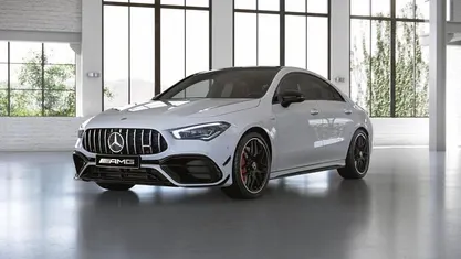 Unilack polarweiß Gebraucht 2022 Mercedes CLA45 AMG AMG Coupé | 51.890 € (Fairer Preis)