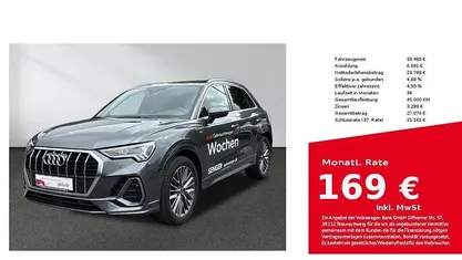 Daytonagrau perleffekt Gebraucht 2023 Audi Q3 S-Line SUV | 30.480 € (Superpreis)