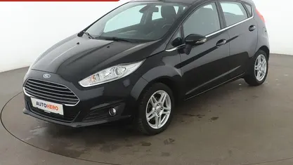 Gebraucht Ford Fiesta Titanium 101 PS (74 kW) 2015 Schwarz Kleinwagen