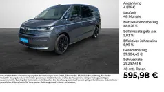 Grau (indiumgrau metallic) Gebraucht 2023 VW T7 Style Van | 53.490 € (Fairer Preis)