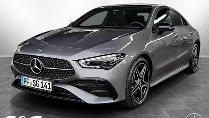 Gebraucht Mercedes CLA200 AMG 163 PS (119 kW) 2026 Metalliclack mountaingrau Coupé