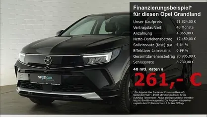 Usata Opel Grandland X Enjoy 131 CV (96 kW) 2024 Nero SUV