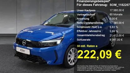 Blau Gebraucht 2025 Opel Corsa Edition Limousine | 17.580 € (Guter Preis)