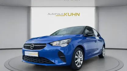 Gebraucht Opel Corsa Edition 101 PS (74 kW) 2023 Perl blau/voltaik blau Kleinwagen