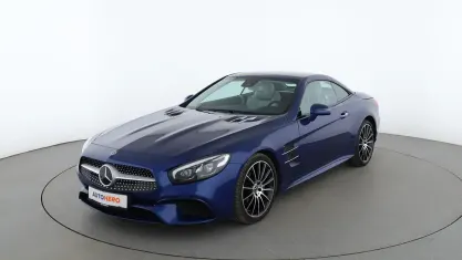 Gebraucht Mercedes SL400 367 PS (269 kW) 2017 Blau Cabrio