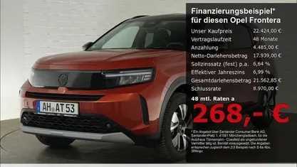 Occasion Opel Frontera 110 PK (80 kW) 2026 Oranje SUV