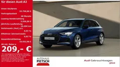 Blau Gebraucht 2024 Audi A3 Sportback Sport Limousine | 33.750 € (Guter Preis)