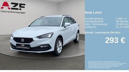 Nowe Seat Leon Style 150 KM (110 kW) 2025 Biały Kombi