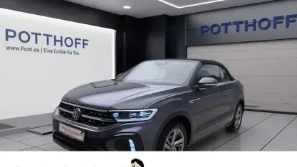 Gebraucht VW T-Roc Cabriolet R-line 150 PS (110 kW) 2025 Rauchgrau metallic Cabrio