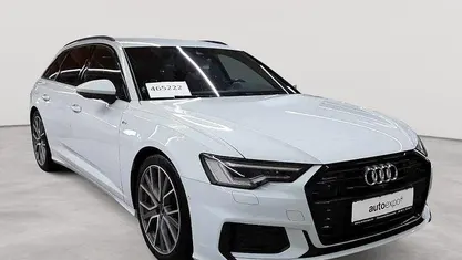 Gletscherweiss metallic Gebraucht 2021 Audi A6 Sport Kombi | 23.390 € (Fairer Preis)