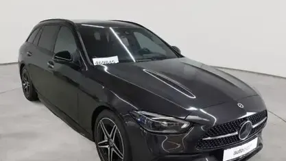 Gebraucht Mercedes C220 AMG line 200 PS (147 kW) 2023 Graphitgrau metallic Kombi