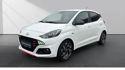 Gebraucht Hyundai i10 N Line 101 PS (74 kW) 2021 Weiss Kleinwagen