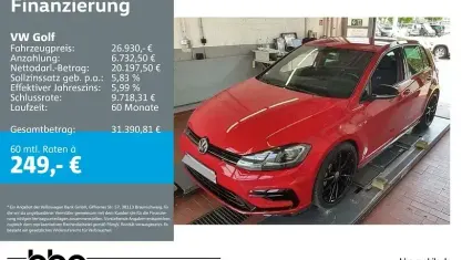 Gebraucht VW Golf VII R 310 PS (228 kW) 2017 Rot Limousine