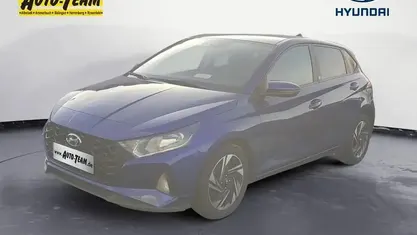 Gebraucht Hyundai i20 Edition 30 101 PS (74 kW) 2021 Blau Limousine