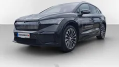 Schwarz Gebraucht 2024 Skoda Enyaq iV SportLine SUV | 50.480 € (Superpreis)