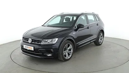 Schwarz Gebraucht 2017 VW Tiguan Highline SUV | 23.670 € (Fairer Preis)