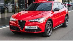 Rot Gebraucht 2024 Alfa Romeo Stelvio Veloce SUV | 38.595 € (Fairer Preis)