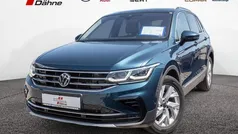 Blau / nightshade blue (metallic) Gebraucht 2021 VW Tiguan Elegance SUV | 31.880 € (Guter Preis)