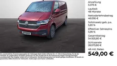 Rot (fortanarot metallic) Neu 2024 VW T6.1 Van | 51.170 € (Superpreis)