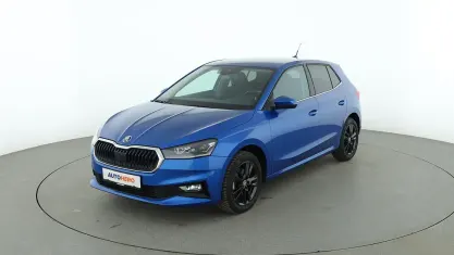 Gebraucht Skoda Fabia Style 110 PS (80 kW) 2022 Blau Kleinwagen