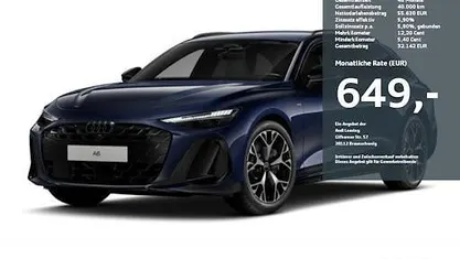 Gebraucht 2026 Audi A6 Ambiente Kombi | 68.490 € (Fairer Preis)