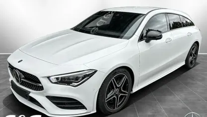 Gebraucht Mercedes CLA220 AMG 190 PS (139 kW) 2020 Polarweiß uni Coupé