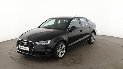 Używany Audi A3 Design 190 KM (139 kW) 2017 Czarny Sedan/Limuzyna