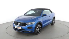 Blau Gebraucht 2020 VW T-Roc Cabriolet R-line Cabrio | 28.360 € (Fairer Preis)