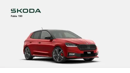Neu Skoda Fabia 177 PS (130 kW) 2025 Rot Limousine