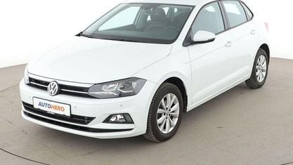 Gebraucht VW Polo Highline 95 PS (69 kW) 2019 Weiß Kleinwagen