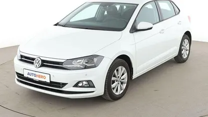Gebraucht VW Polo Highline 95 PS (69 kW) 2019 Weiß Kleinwagen