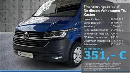 Gebraucht VW T6.1 110 PS (80 kW) 2021 Van