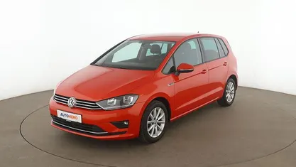 Gebraucht VW Golf Sportsvan LOUNGE 125 PS (91 kW) 2015 Orange Van / Kleinbus