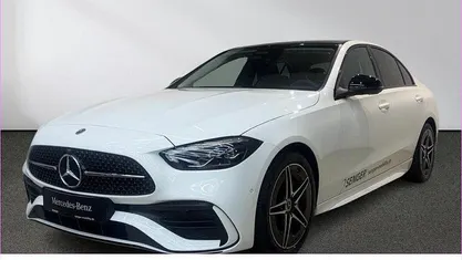 Gebraucht Mercedes C180 AMG 170 PS (125 kW) 2026 Weiß Limousine