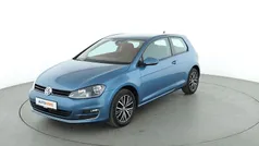 Blau Gebraucht 2017 VW Golf VII Allstar Limousine | 14.790 € (Fairer Preis)