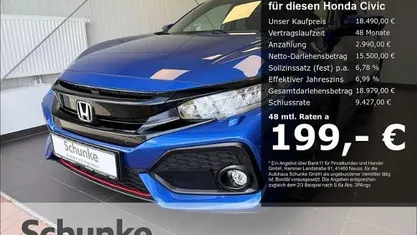 Blau Gebraucht 2020 Honda Civic Executive Limousine | 18.490 € (Fairer Preis)