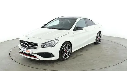 Gebraucht Mercedes CLA250 AMG line 218 PS (160 kW) 2017 Weiß Limousine