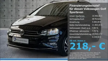 Usata VW Golf Sportsvan Join 131 CV (96 kW) 2019 Monovolume