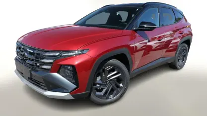Neu Hyundai Tucson 150 PS (110 kW) 2026 Ultimate red metallic / dach: sc SUV