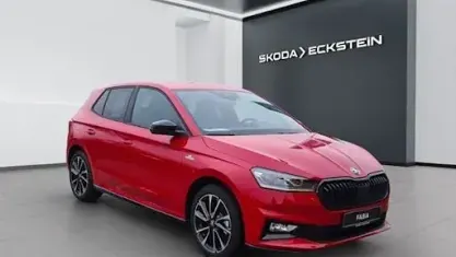 Nuova Skoda Fabia Monte Carlo 150 CV (110 kW) 2026 Rosso Utilitaria