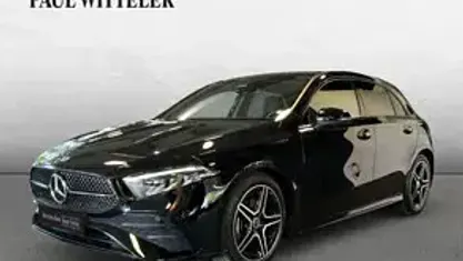 Gebraucht Mercedes A200 AMG line 163 PS (119 kW) 2025 Unilack nachtschwarz