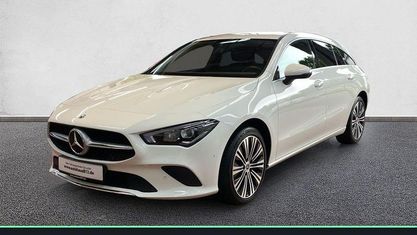 Gebraucht Mercedes CLA250e Shooting Brake 160 PS (117 kW) 2022 Polarweis (weiß) Kombi