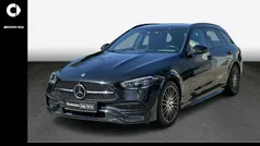 Schwarz Gebraucht 2022 Mercedes C220 AMG Limousine | 38.800 € (Fairer Preis)