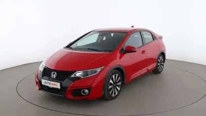 Gebraucht Honda Civic Elegance 120 PS (88 kW) 2015 Rot Limousine