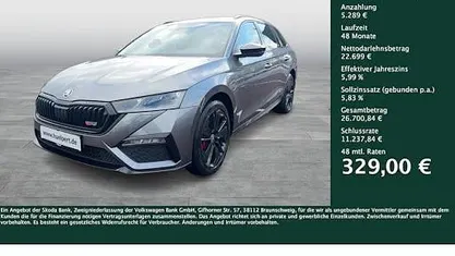 Gebraucht Skoda Octavia RS 245 PS (180 kW) 2023 Kombi