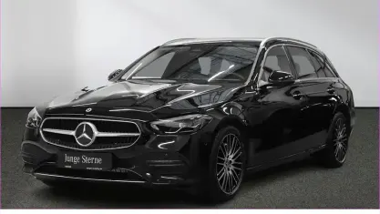 Gebraucht Mercedes C180 Avantgarde 170 PS (125 kW) 2023 Unilack schwarz Kombi