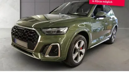 Gebraucht Audi Q5 S-Line 299 PS (219 kW) 2023 Distriktgrün metallic SUV